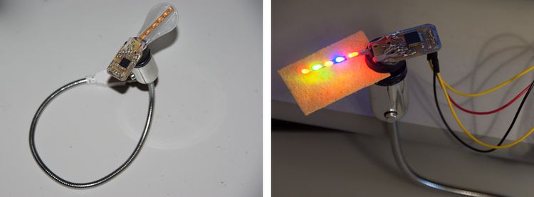 Простой вращающийся светодиодный дисплей Простой вращающийся светодиодный дисплей