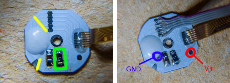 Простой вращающийся светодиодный дисплей Простой вращающийся светодиодный дисплей