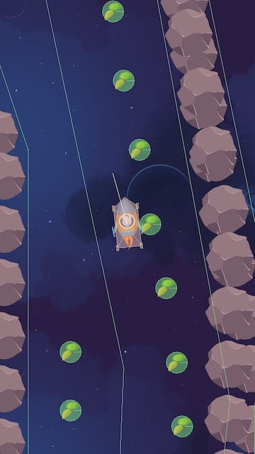 Простые 2D гоночки в космосе под Tizen или Как выиграть хакатон Samsung Screenshot 4