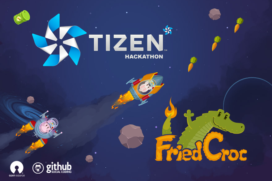 Простые 2D гоночки в космосе под Tizen или Как выиграть хакатон Samsung FriedCroc Tizen Hackathon