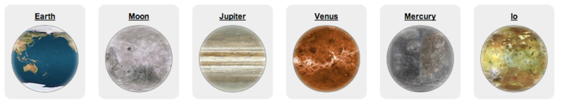 Псевдо 3D: Анимация вращения планет и других шароподобных объектов Псевдо 3D: Анимация вращения планет и других шароподобных объектов