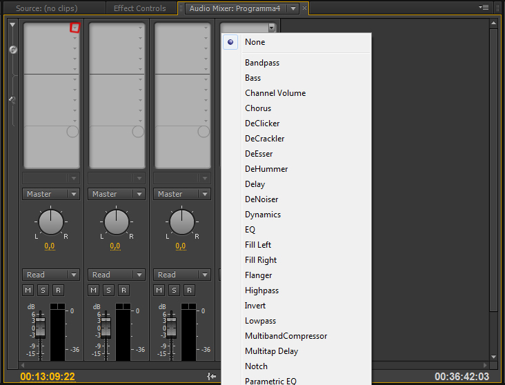 Работа со звуком в Adobe Premiere Pro CS 6 Работа со звуком в Adobe Premiere Pro CS 6
