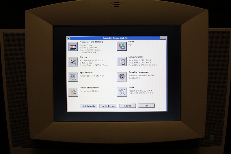 Раритетный моноблок Compaq Presario 3020 image