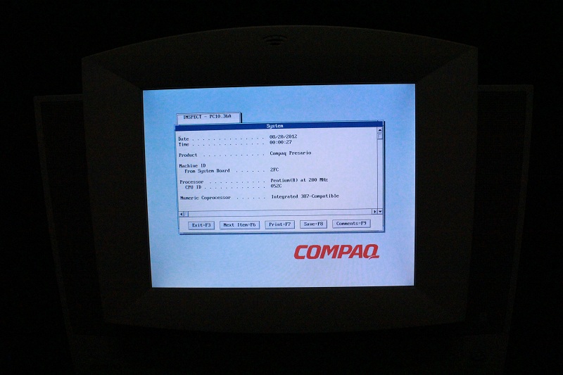 Раритетный моноблок Compaq Presario 3020 image