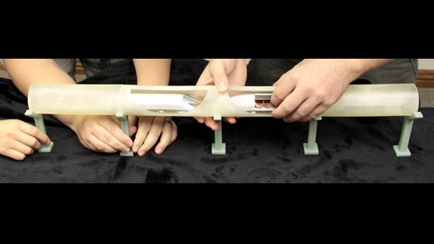 Распечатанная 3D модель проекта Hyperloop image