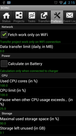 Распределенные вычисления BOINC теперь доступны и для Android устройств