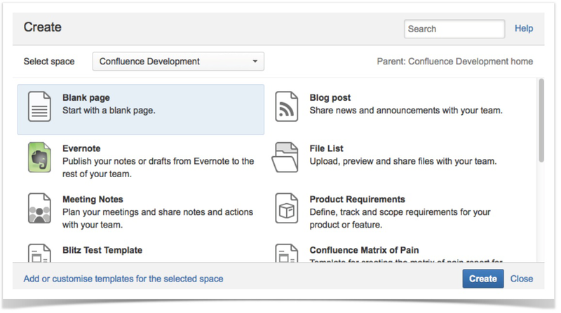 Разработка Blueprints плагинов в Atlassian Confluence