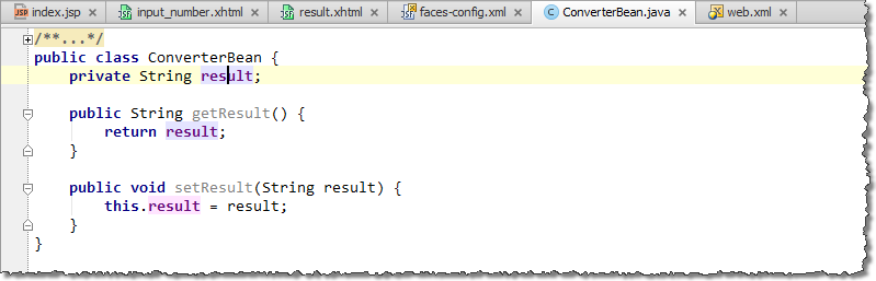 Разработка JSF приложений при помощи IntelliJ Idea. Часть 2: Разработка простого приложения Разработка JSF приложений при помощи IntelliJ Idea. Часть 2: Разработка простого приложения