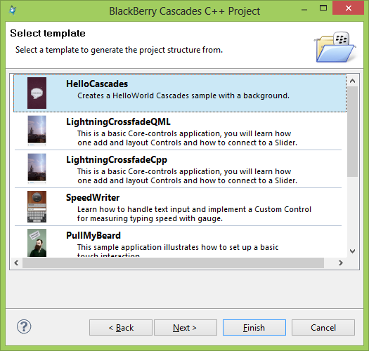 Разработка под BlackBerry 10. Начало Разработка под BlackBerry 10. Начало