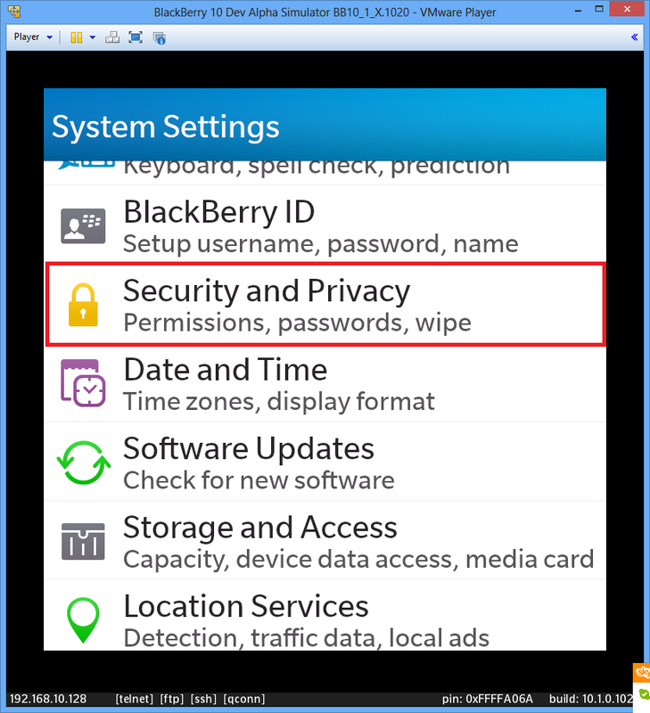 Разработка под BlackBerry 10. Начало Разработка под BlackBerry 10. Начало