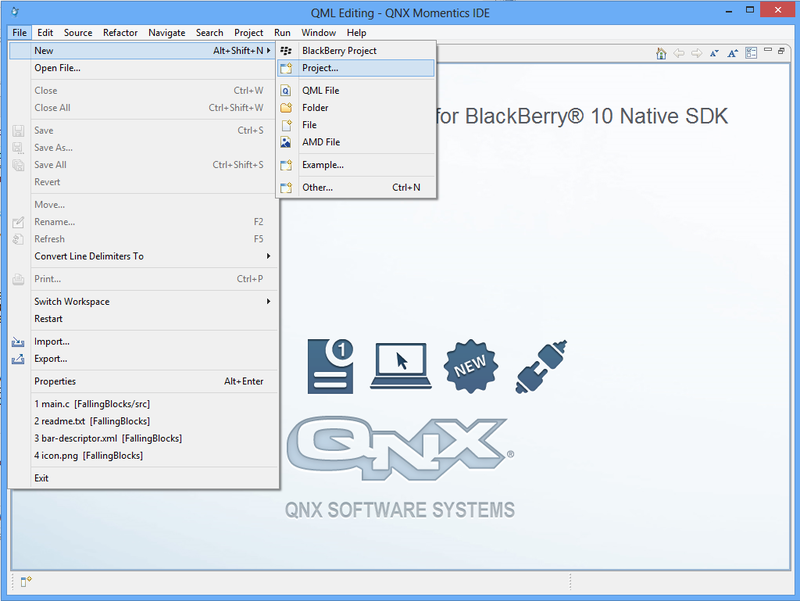 Разработка под BlackBerry 10. Начало Разработка под BlackBerry 10. Начало