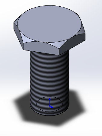 Разработка полноценного API – приложения для программного пакета SolidWorks. Модель болта