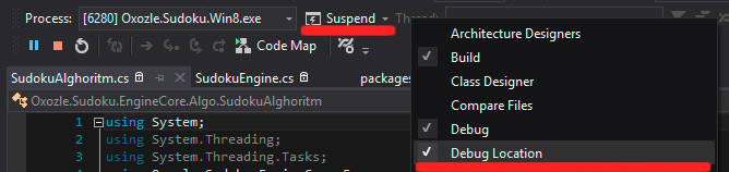 suspend toolbar