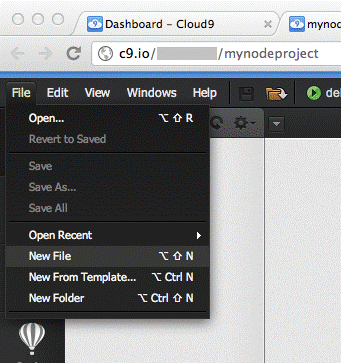 Развертывание облачного приложения Node.js из среды разработки Cloud9 clip_image008