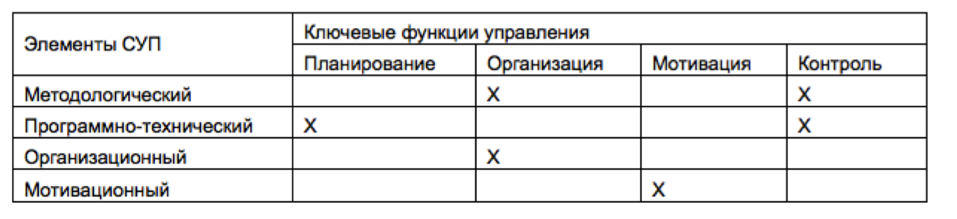 Развитие системы управления проектами в организации среднего бизнеса