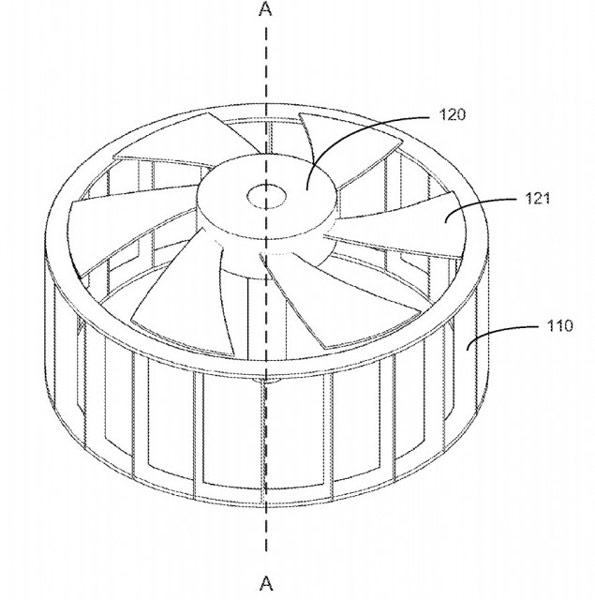 Nvidia получила патент на вентилятор Turbofan