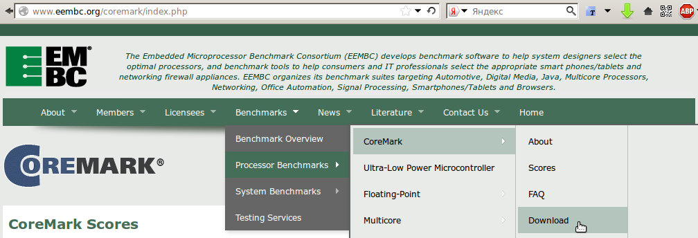 Рейтинг процессоров по методике CoreMark image