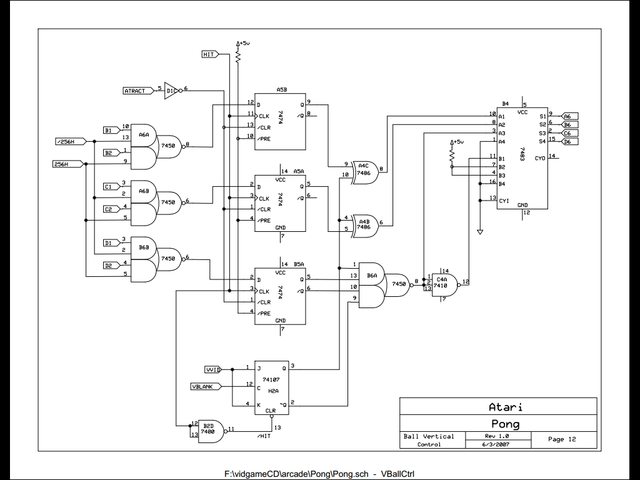Реконструкция автомата Pong Реконструкция автомата Pong