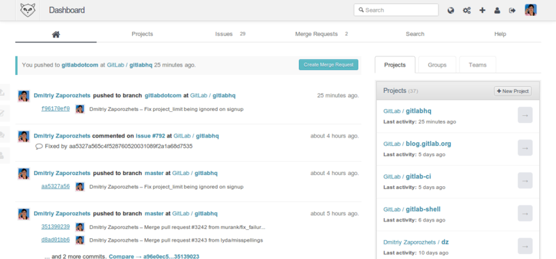 Релиз GitLab 5.0