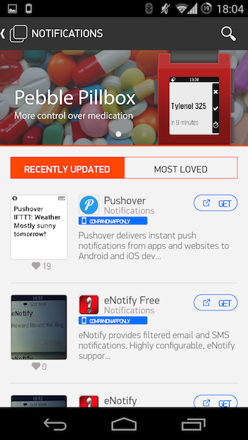 Релиз Pebble 2.0 и Pebble AppStore