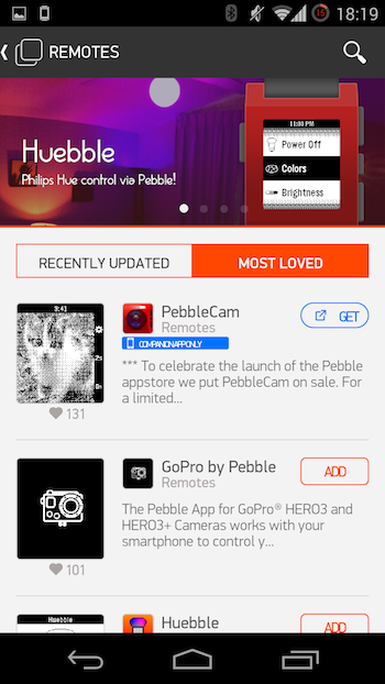 Релиз Pebble 2.0 и Pebble AppStore