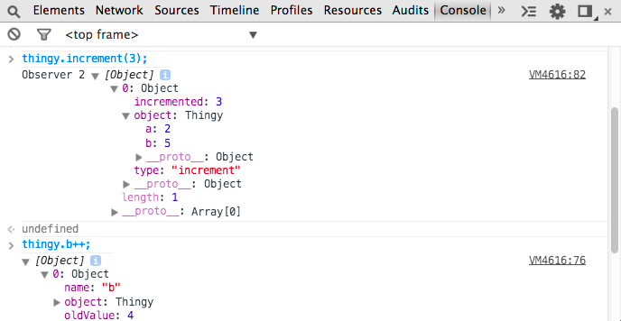 Революция дата байндинга с Object.Observe()