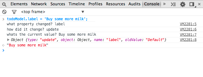 Революция дата байндинга с Object.Observe()