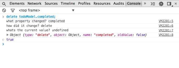 Революция дата байндинга с Object.Observe()