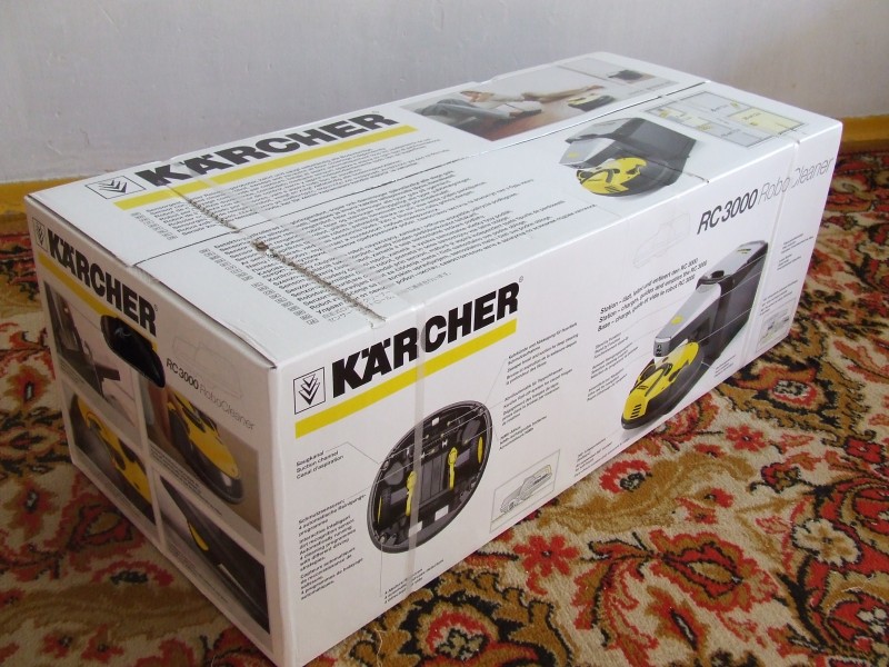 Робот пылесос Kärcher RC 3000: опыт эксплуатации