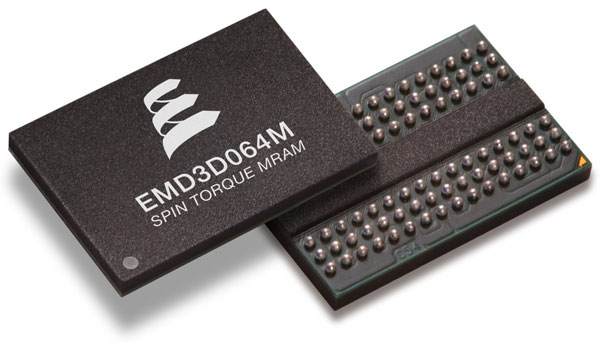 Ознакомительные образцы микросхем Everspin EMD3D064M 64 Mb DDR3 ST-MRAM уже поступают заказчикам