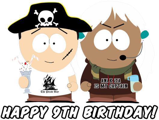 С днем рождения пиратской бухты — 9 лет