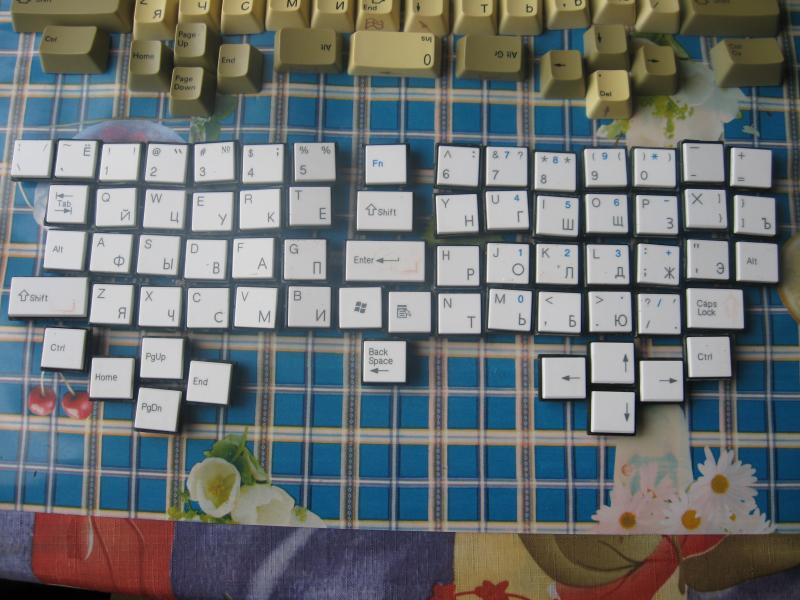 Самодельная механическая клавиатура на стандартном контроллере