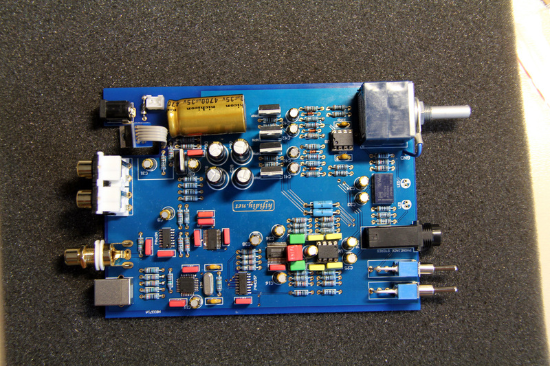 Сборка Hifidiy Mini USB DAC Mk2 Kit