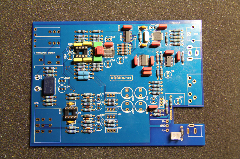 Сборка Hifidiy Mini USB DAC Mk2 Kit