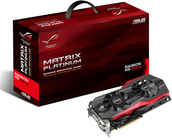 Семейство Asus Republic of Gamers пополнили 3D-карты Matrix R9 290X и GTX 780 Ti