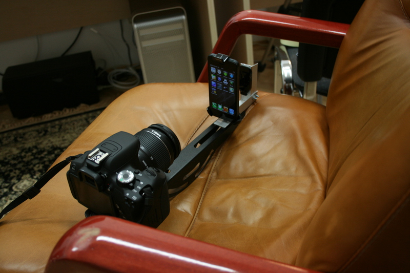 Съемка видео с экрана iPhone в движении – DIY система стабилизации для DSLR или HD видеокамеры Съемка видео с экрана iPhone в движении – DIY система стабилизации для DSLR или HD видеокамеры