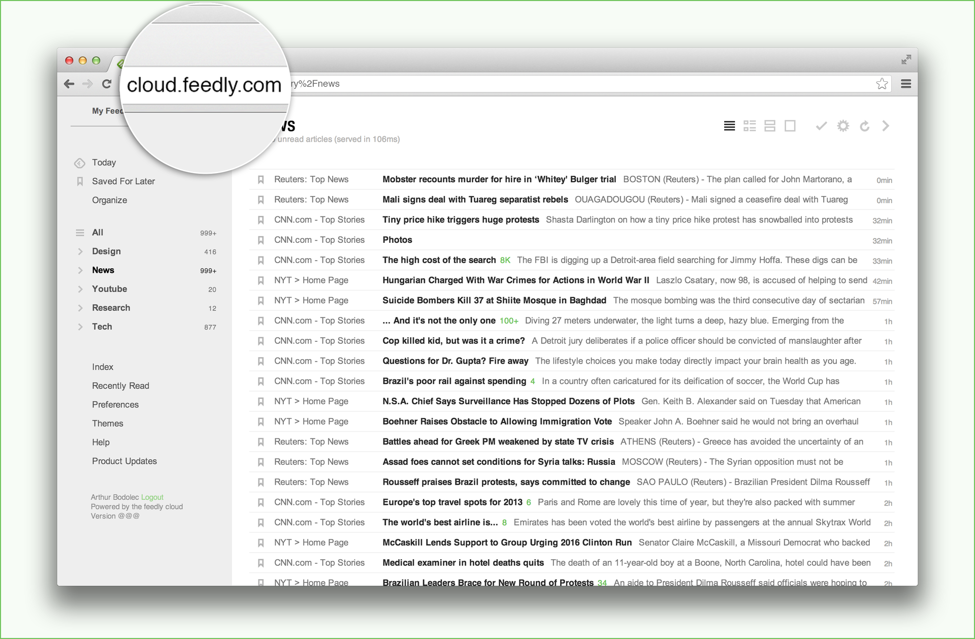 Сервис Feedly запустил свой back end для обработки подписок и отказался от плагина Сервис Feedly запустил свой back end для обработки подписок и отказался от плагина