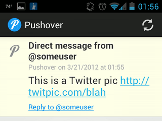 Сервис push уведомлений Pushover для Android и iOS в связке с PHP