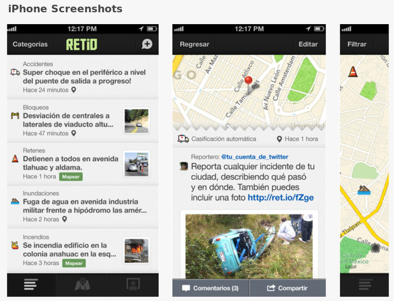 Сервис взаимопомощи Ret.io, созданный двумя добровольцами в Мексике, фактически стал системой гражданского оповещения в стране image