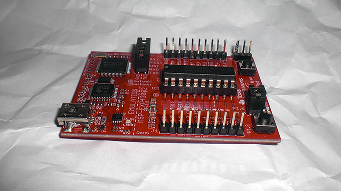 Шагающий робот на LaunchPad MSP430