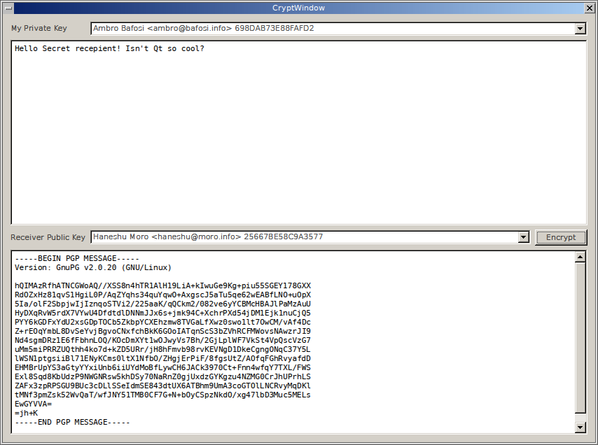 Шифруемся в Qt Шифруемся в Qt