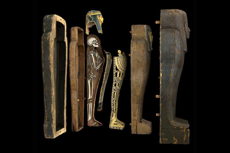 Шведский музей предлагает посетителям «раздеть» цифровую копию египетской мумии