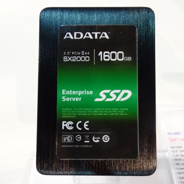 Основой твердотельного накопителя Adata SX2000 служит контроллер LSI SandForce нового поколения