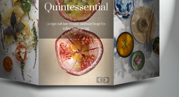 Слайдер изображений с тремя 3D панелями на jQuery image