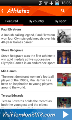 Следите за летними Олимпийскими Играми вместе с Android Следите за летними Олимпийскими Играми вместе с Android
