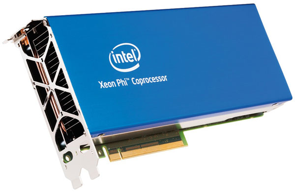 Первыми увидели свет семейства Intel Xeon Phi 3100 и 5110P