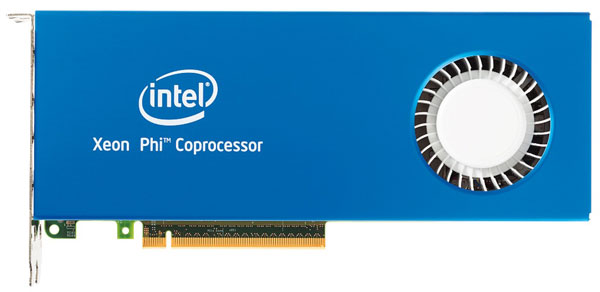 Первыми увидели свет семейства Intel Xeon Phi 3100 и 5110P