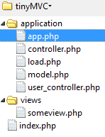 Создаем прототип микрофреймворка на PHP. Часть 1: реализация MVC шаблона folders