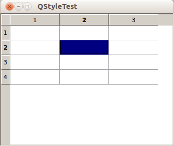 Создаем стиль интерфейса Qt на примере таблицы