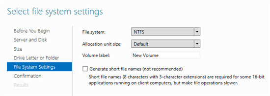 Создание Clustered Storage Spaces в Windows Server 2012